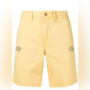 POLO RALPH LAUREN Men's Stretch Straight Fit 8-Inch Chino ShortsEmpire Yellow,31